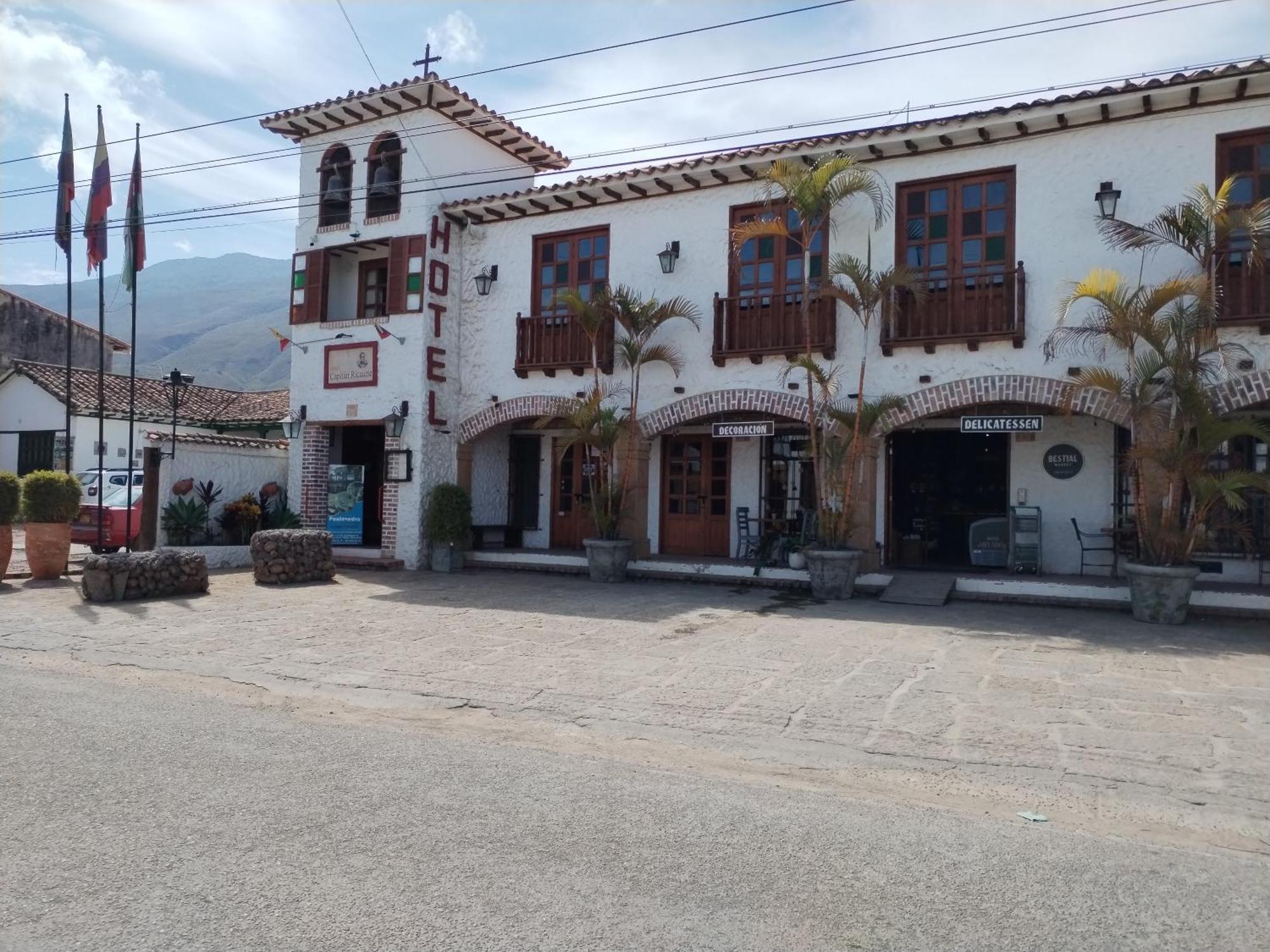 Hotel Capitan Ricaurte Villa de Leyva Eksteriør billede