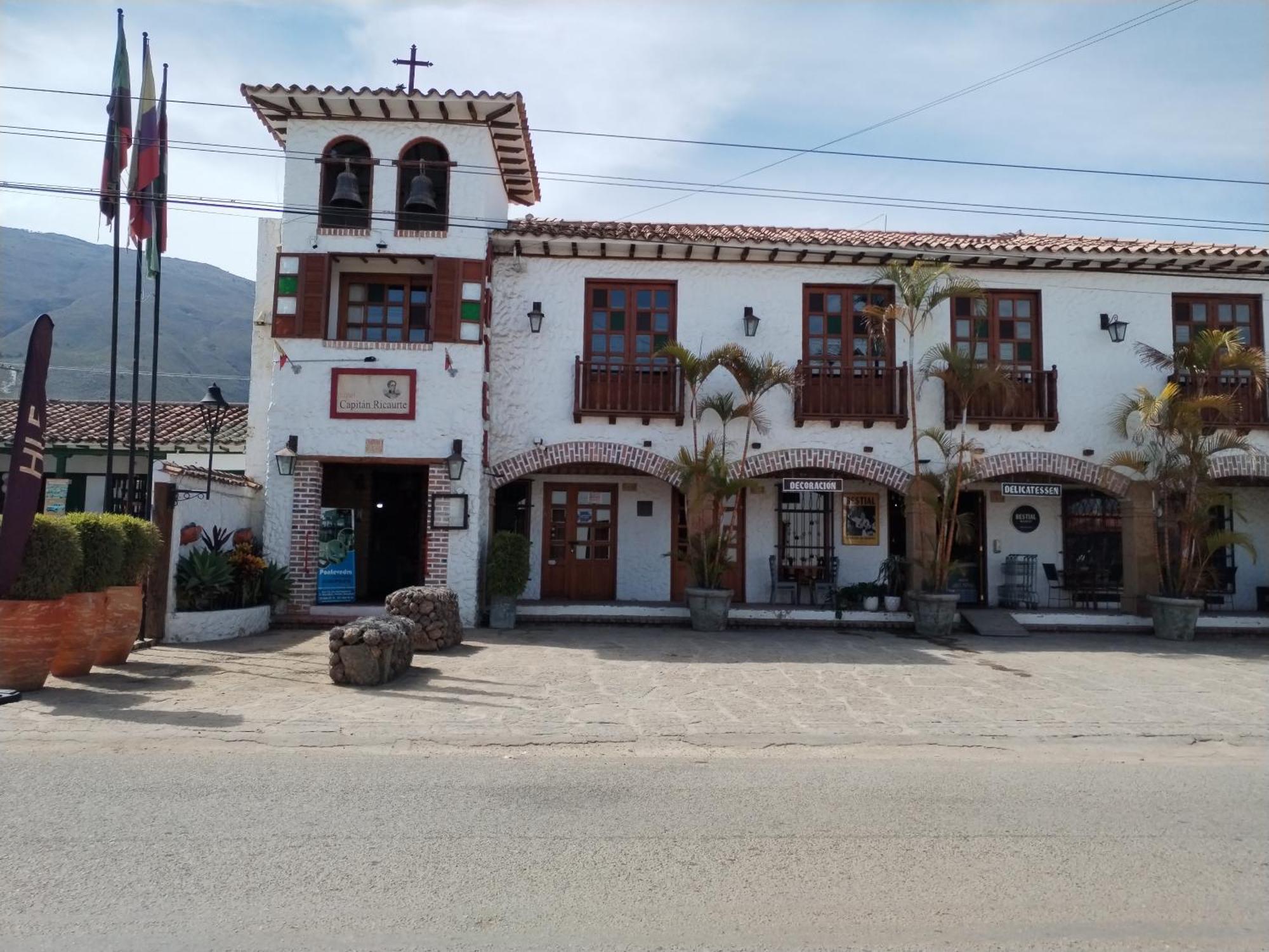 Hotel Capitan Ricaurte Villa de Leyva Eksteriør billede