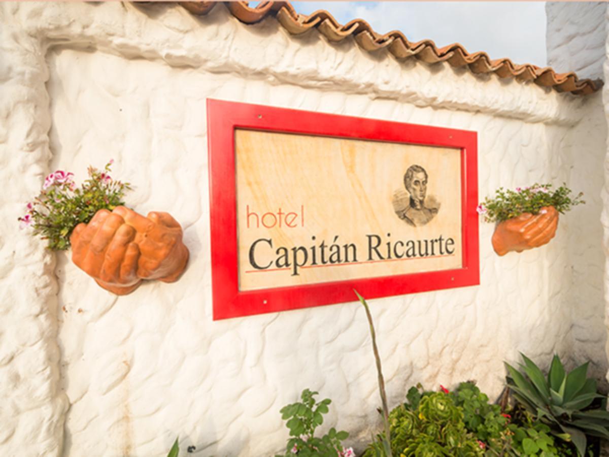 Hotel Capitan Ricaurte Villa de Leyva Eksteriør billede